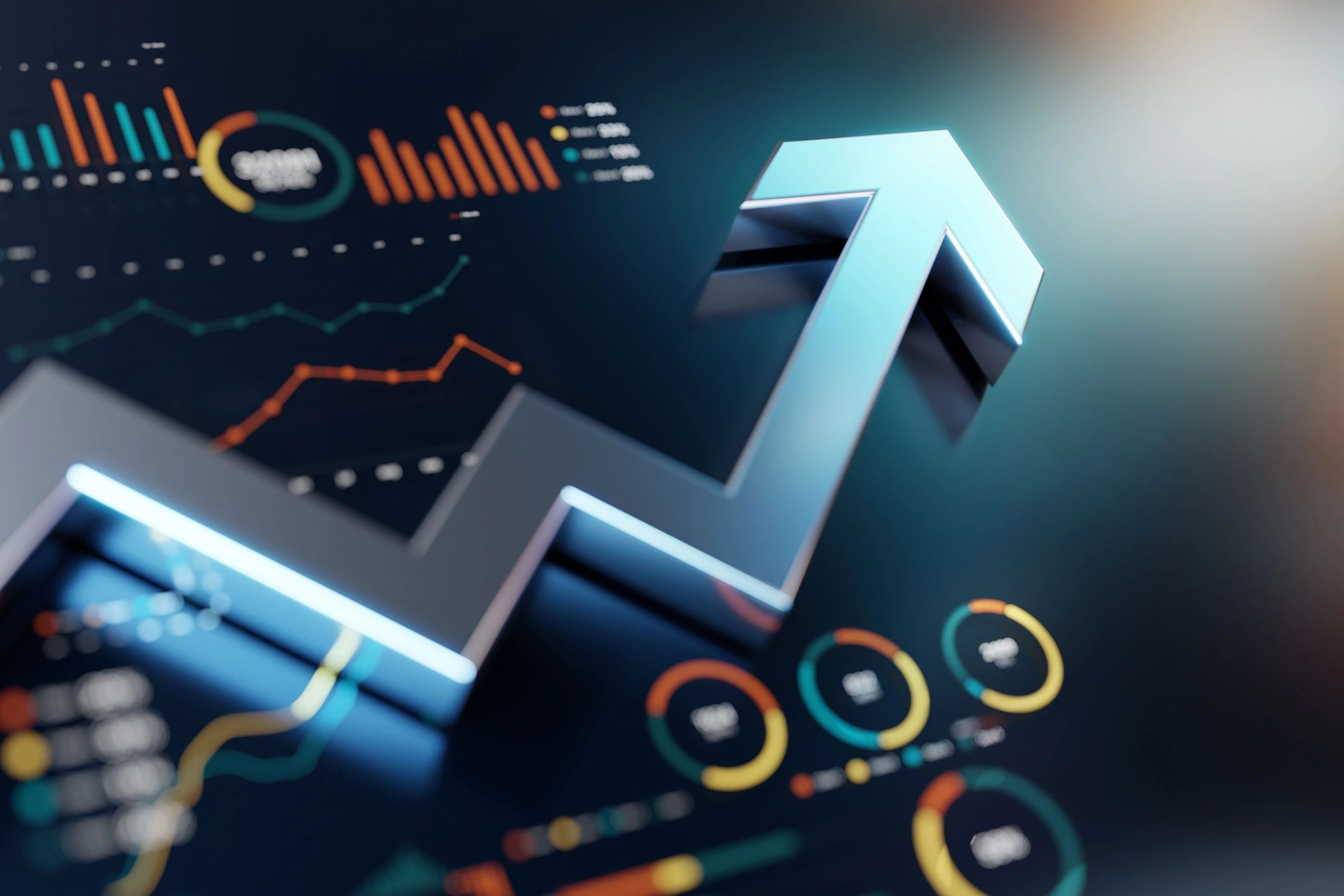 Analytics dashboard representing audit-ready reporting